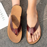Sandales en Cuir Décontractées