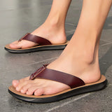 Sandales en Cuir Décontractées