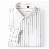 Chemise en Coton Rayée Élégante