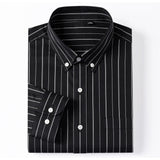 Chemise en Coton Rayée Élégante