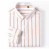 Chemise en Coton Rayée Élégante