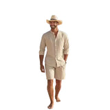 Chemise en lin élégante