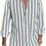 Chemise d'été rayée