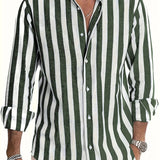 Chemise d'été rayée