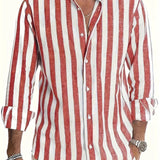 Chemise d'été rayée