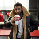 Roberto | Veste en cuir élégante