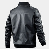 Veste en cuir essentielle