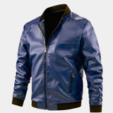 Veste en cuir essentielle