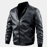 Veste en cuir essentielle
