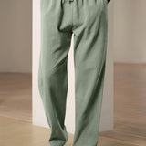 Pantalons d'été en lin décontractés