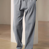 Pantalons d'été en lin décontractés