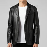 Veste en Cuir Lundgren Essential