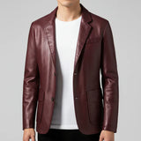 Veste en Cuir Lundgren Essential