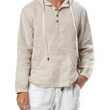 Sweat à Capuche en Lin