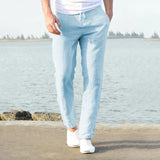 Pantalon en Lin Décontracté