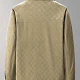 Veste en Suède à Carreaux