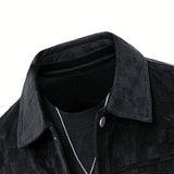 Veste en Suède à Carreaux