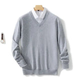 Pull élégant à col en V