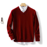 Pull élégant à col en V