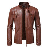 Veste en Cuir Élégante pour Homme