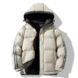 Veste d'Hiver Élégante avec Capuche