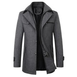 Veste d'Hiver en Laine Élégante