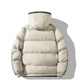 Veste d'Hiver Élégante avec Capuche