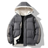 Veste d'Hiver Élégante avec Capuche