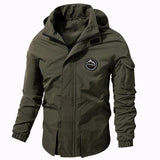 Veste d'Hiver Militaire Élégante