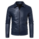 Veste en Cuir Business Décontractée