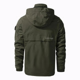 Veste d'Hiver Militaire Élégante