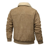 Veste en Velours Côtelé Élégante