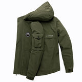 Veste d'Hiver Militaire Élégante