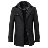Veste d'Hiver en Laine Élégante