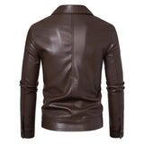 Veste en Cuir Business Décontractée