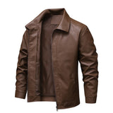 Veste de Biker en Cuir Vintage
