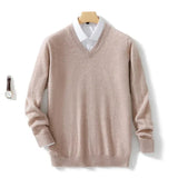 Pull élégant à col en V