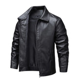 Veste de Biker en Cuir Vintage
