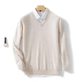 Pull élégant à col en V