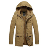 Veste d'Hiver Élégante en Coton Doublé
