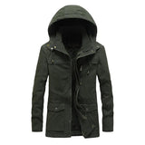 Veste d'hiver élégante coupe-vent