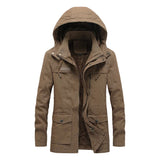 Veste d'hiver décontractée en coton