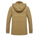 Veste d'Hiver Élégante en Coton Doublé