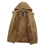 Veste d'hiver élégante en coton matelassé