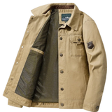 Veste de Vent en Coton Élégante