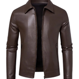 Veste en Cuir Casual Business