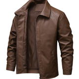 Veste de Biker en Cuir Vintage