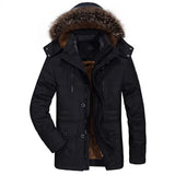 Veste d'hiver avec capuche en coton