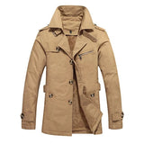 Manteau Trench Élégant Rembourré