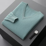 Pull en Laine Col V